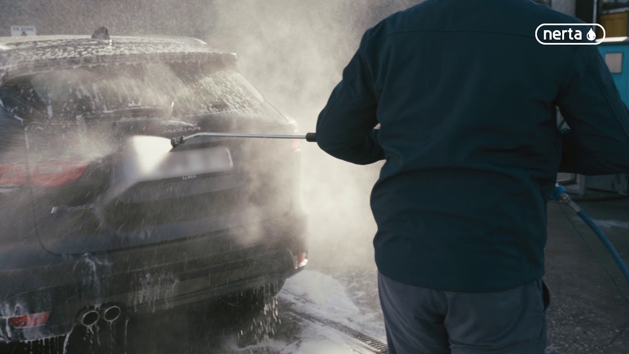 Touchless cleaning a Jaguar with Drizzle Protect YouTube