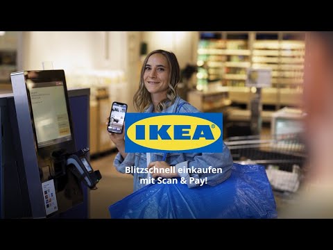 Scan & Pay in der IKEA App. Blitzschnell einkaufen ⚡