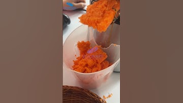 ép cà rốt với máy ép chậm KB  F8S