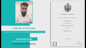 BCU Interview - Uwan Vithana | Java Institute Graduate | 2021