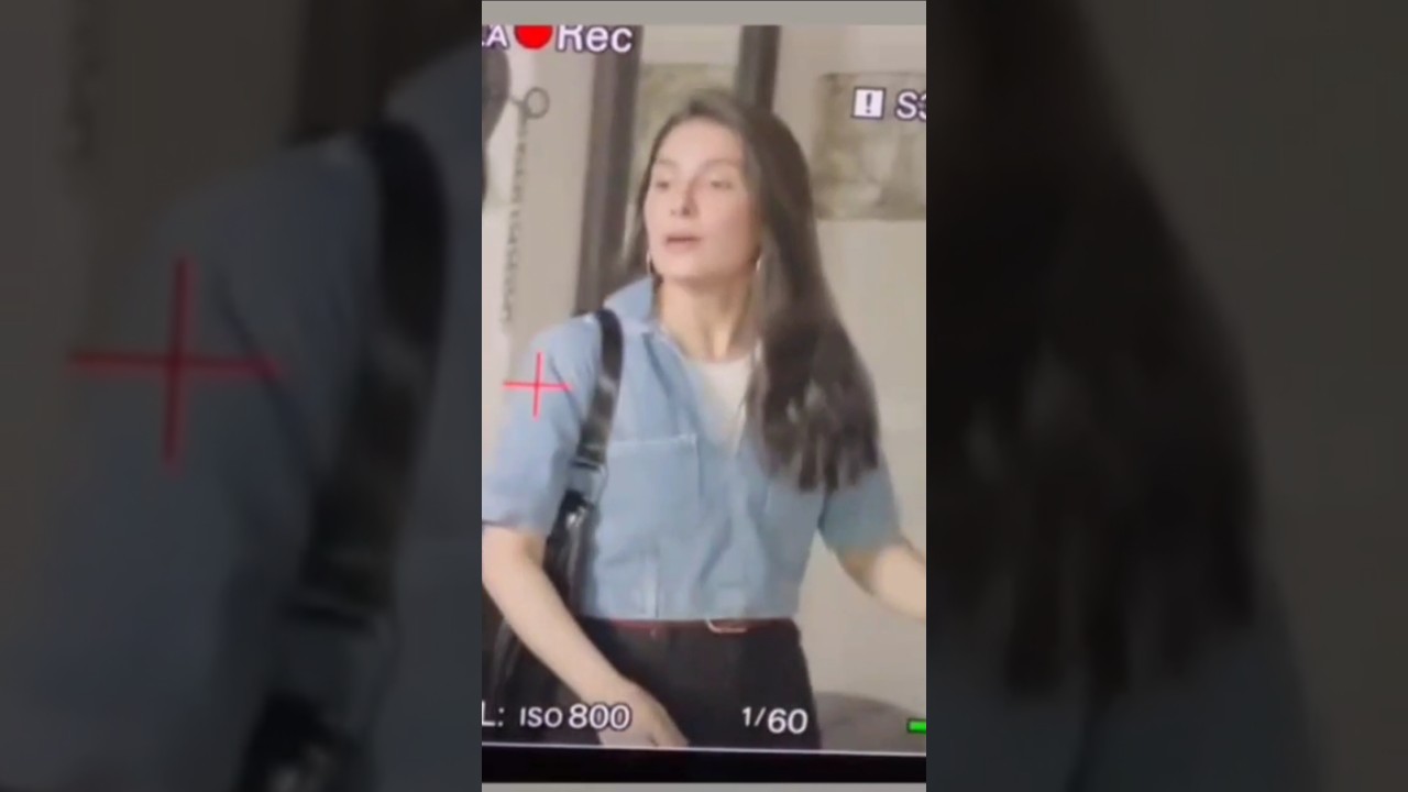 Ayeza Khan has shated behind the scenes from drama Humraaz 