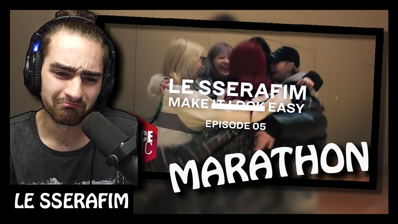 Reaction! | LE SSERAFIM - Make It Look Easy Documentary Marathon