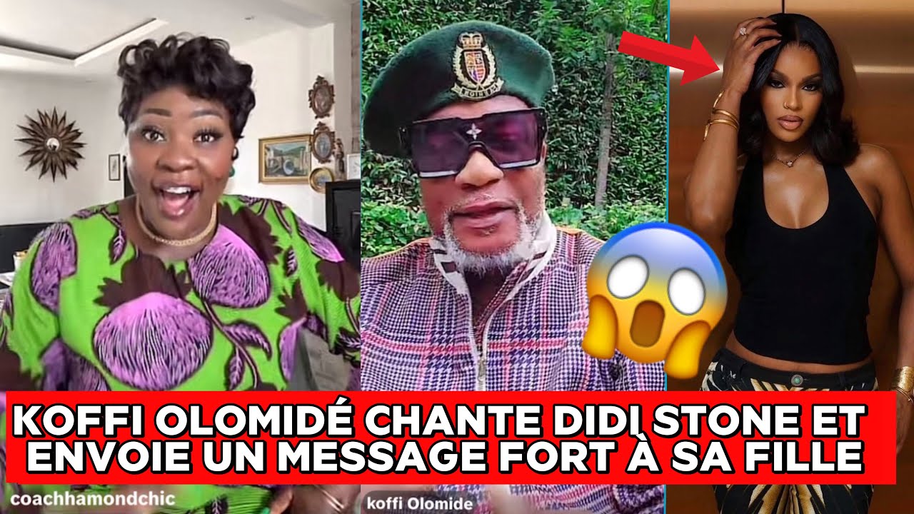 🚨😱 KOFFI OLOMIDÉ CHANTE DIDI STONE EN LIVE ET ENVOIE UN MESSAGE FORT À SA FILLE😱 | COACH HAMOND CHIC