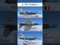 ​F-16 Variants Comparison: Block 15 vs Block 50 vs Netz | مقارنة فئات مقاتلات F-16 #shorts