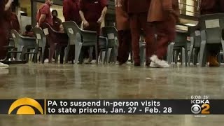 State Prisons To Temporarily Suspend In-Person Visits