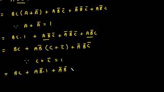Logic Simplification Using Boolean Algebra 5 | Electrical and Electronics Engineering