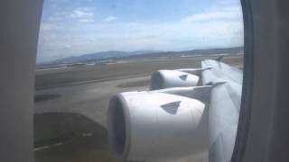 *Powerful Takeoff* Malaysia Airlines Airbus A380-841 9M-MNA Departing Kuala Lumpur Intl. (KUL)