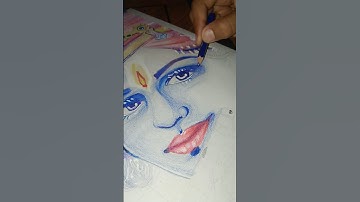 lord krishna drawing ☺️||part 3#shorts