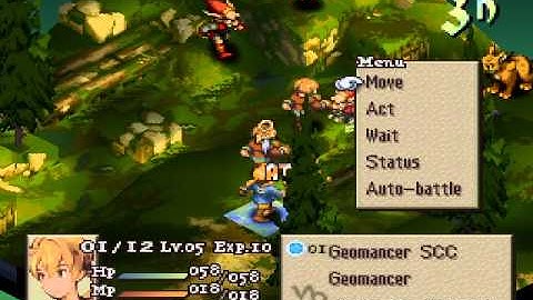 Seijin Plays FFT - Geomancer SCC Part 1 : Hell Ivy is OP
