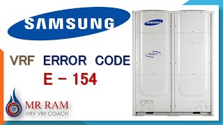 Samsung VRF Error code E-154(English)