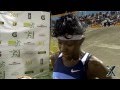 Monique spencer speaks to sportsxplorer multimedia after her big win in the girls class 1 100m final