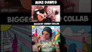 The Biggest Shred Collab - Mike Dawes #guitar #guitarsolo #guitarist #shorts #reaction