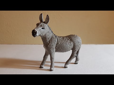 Обзор фигурки осла (Schleich, 2014)