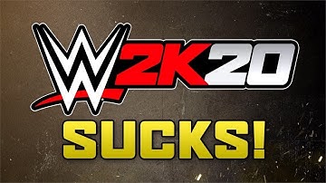 WWE  2k20 IS UNPLAYABLE ‼️ (LITERALLY ) #FixWWE2K20