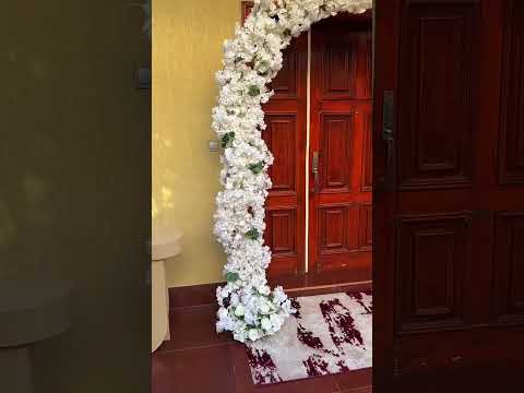 تزيين بيت بالورد استقبال حجاج حجاج بيت الله ورد حج تنسيق ورد حج حج مبرور وسعي مشكور 