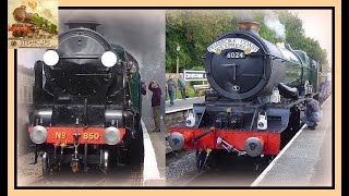 The U.K.’s "Most Powerful" 4-6-0’s Head to Head. 850 Lord Nelson vs 6024 King Edward 1 Wealth