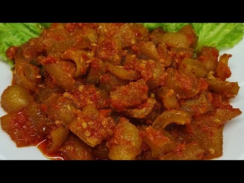Masak Kulit Sapi Bumbu Merah