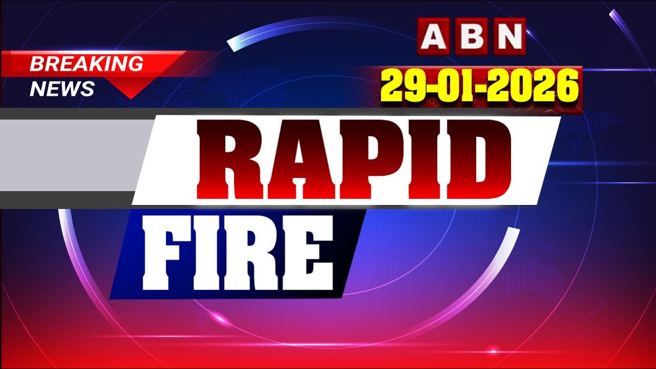 RAPID FIRE | 60 Head Lines | 29-01-2026 | ABN Telugu