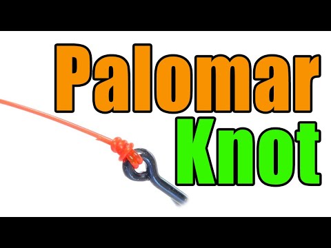 Palomar Knot Step By Step - Fly To Tippet - Line To Lure - Fly Fishing  Streamer Knots 