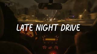 [OPM songs] songs to listen to on a late night drive