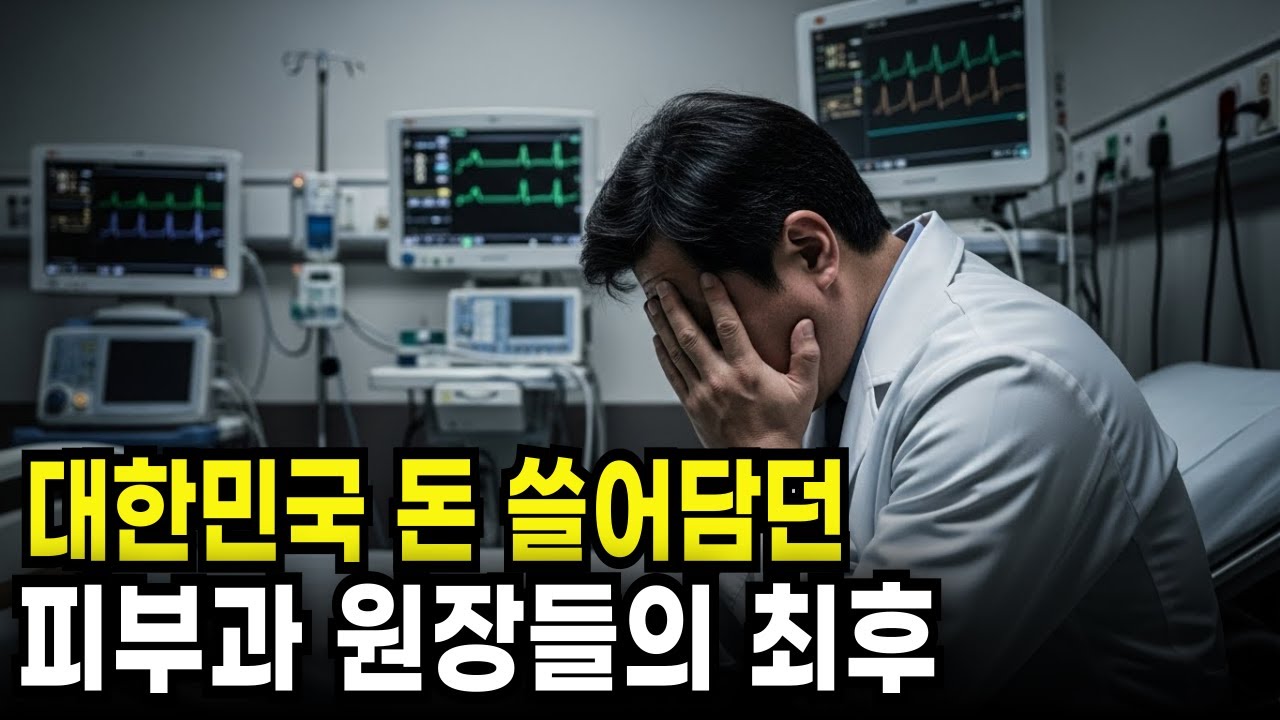 대한민국 강남 피부과 원장들이 줄줄이 무너지는 진짜 이유