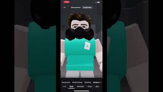 How to make black gas mask for 0 robuxs! #roblox #games #edit #gameplay #free #shorts #fyp #funny