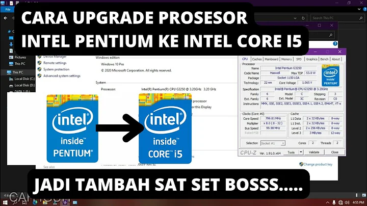 Tăng cấp từ Intel Pentium lên Intel Core i5: Mở rộng hiệu suất máy tính một cách dễ dàng!