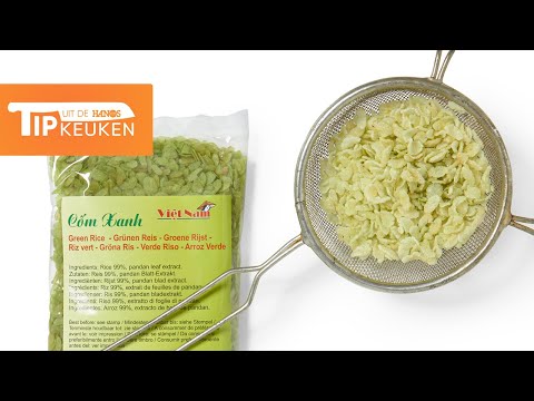 Groene rijstvlokken | Tip uit de HANOS keuken