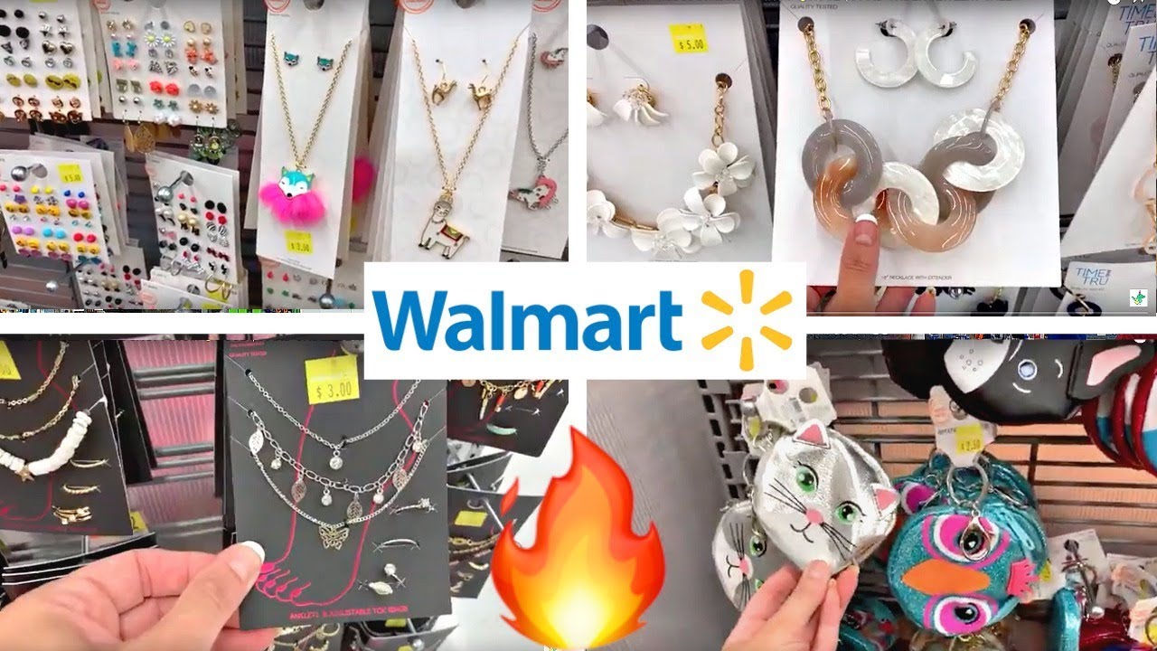 WALMART CLEARANCE SHOPPING!!! ????HUGE $5 AND UNDER JEWELRY SALE!!! - YouTube