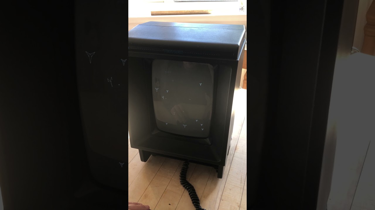 Vectrex Gameplay, Mine Storm