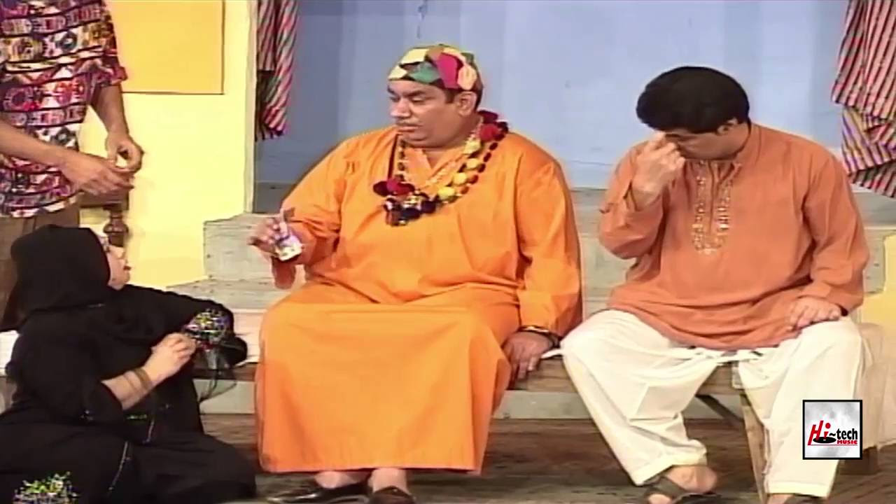 Best of Iftkhar Thakur Nasir Chinyoti Komal Naz   PAKISTANI STAGE DRAMA FULL COMEDY CLIP