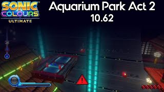 Sonic Colours: Ultimate - Aquarium Park Act 2 Speedrun - 10.62