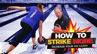 How To Throw More Strikes in Bowling. One Easy Tip For Higher Scores. screenshot 3