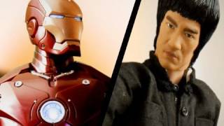 Iron Man vs Bruce Lee Resimi