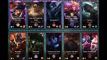 LMHT TỐC CHIẾN , Senna đi sp đi đường , hỗ trợ team quá ổn để anh em có thể mang đi sp .