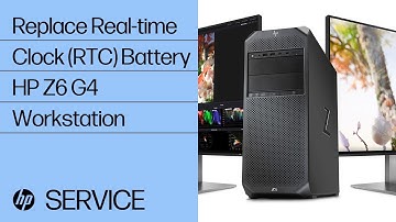 Replace the Real-time Clock (RTC) Battery | HP Z6 G4 Workstation | HP