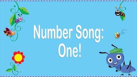 Big Fun 1, video 10, Unit 6 "Number Song: One!"