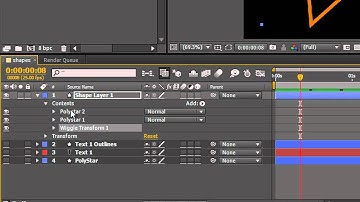 AE Basics 27: Shape Layers Part 11 - Wiggle Transform