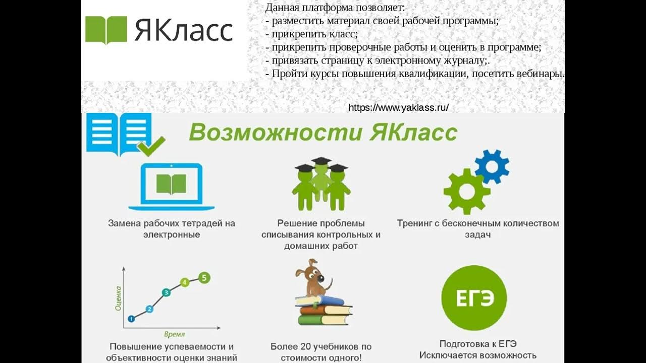 Учебная платформа я класс