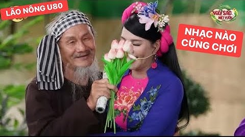 Lão nông U80 hát cực sung với nhiều thể loại nhạc khiến khán giả vỗ tay rần rần