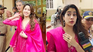 Janhvi Kapoor Casts Her Vote | Mumbai Lok Sabha Elections 2024 | Manastars