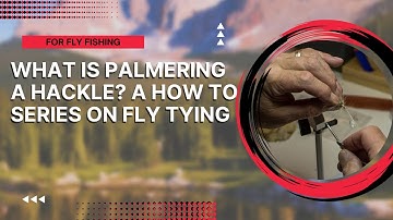 What is Palmering a Hackle?