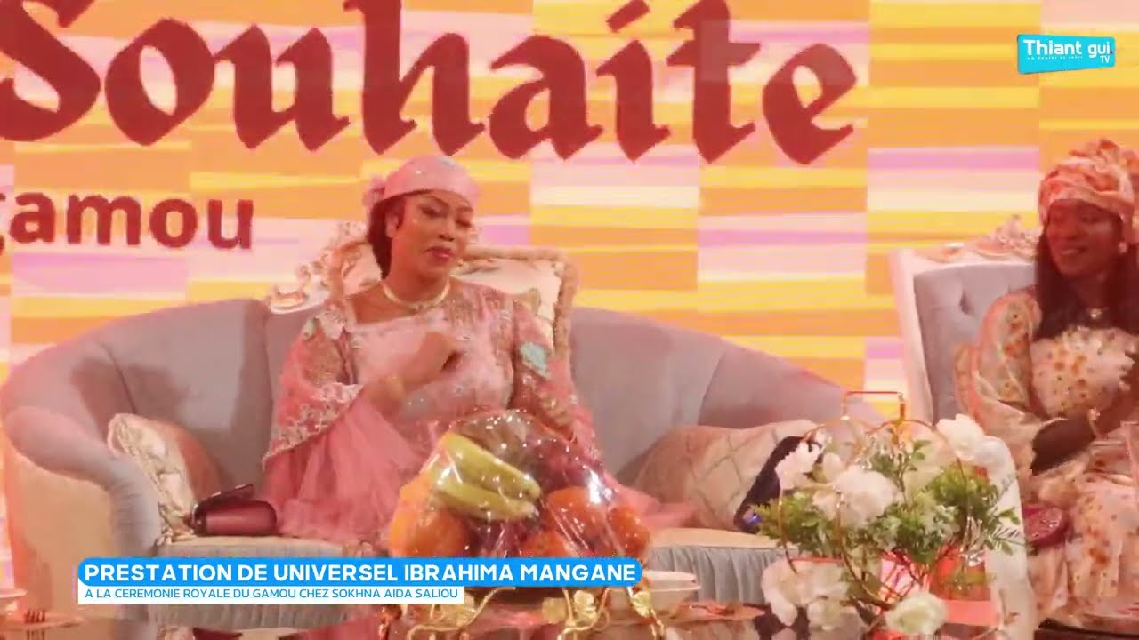 U. IBRAHIMA MANGANE RAVIRA LES INVITÉS DE SOKHNA AÏDA SALIOU LORS DU GAMOU 2024 À MADINATOU SALAM.