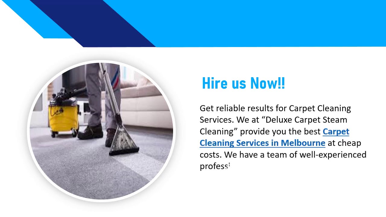 Carpet Steam Cleaning Melbourne | Professional Carpet Cleaners | Deluxe ...