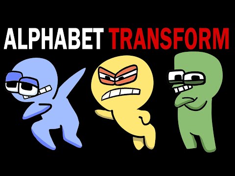 Alphabet Lore But they became characters (A-Z...)
