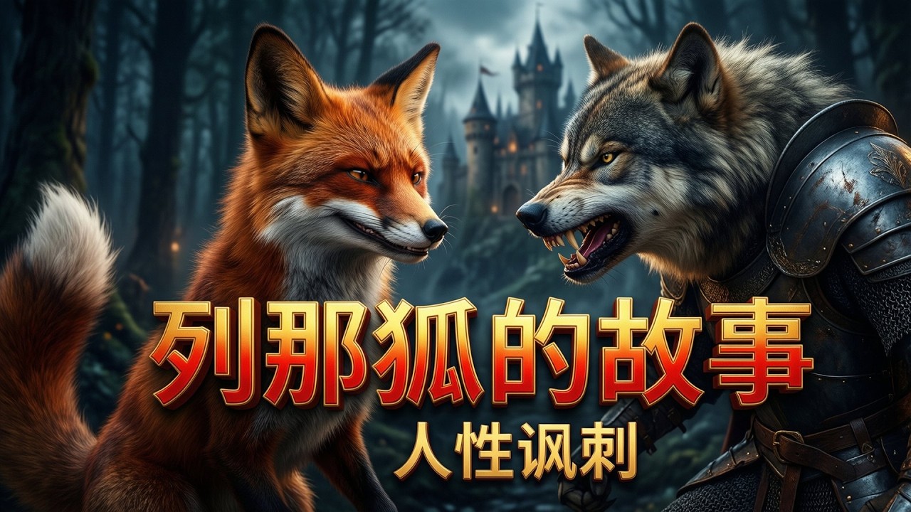 狼狐 🦊狐狸智斗狼王！揭露人性贪婪与社会黑暗《列那狐的故事》完整版有声书