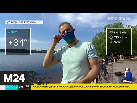 "Утро": москвичей предупредили о грозе в пятницу - Москва 24