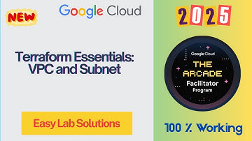 Terraform Essentials: VPC and Subnet |  #qwiklabs | #level3 | [With Explanation🗣️]