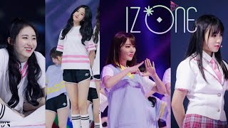 IZ*ONE NEKKOYA / PICK ME OT12 Fancam Stage Mix