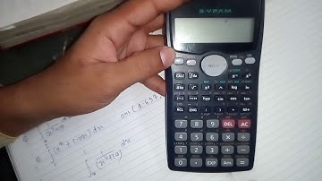 How to integrate by calculator fx 100 ms
